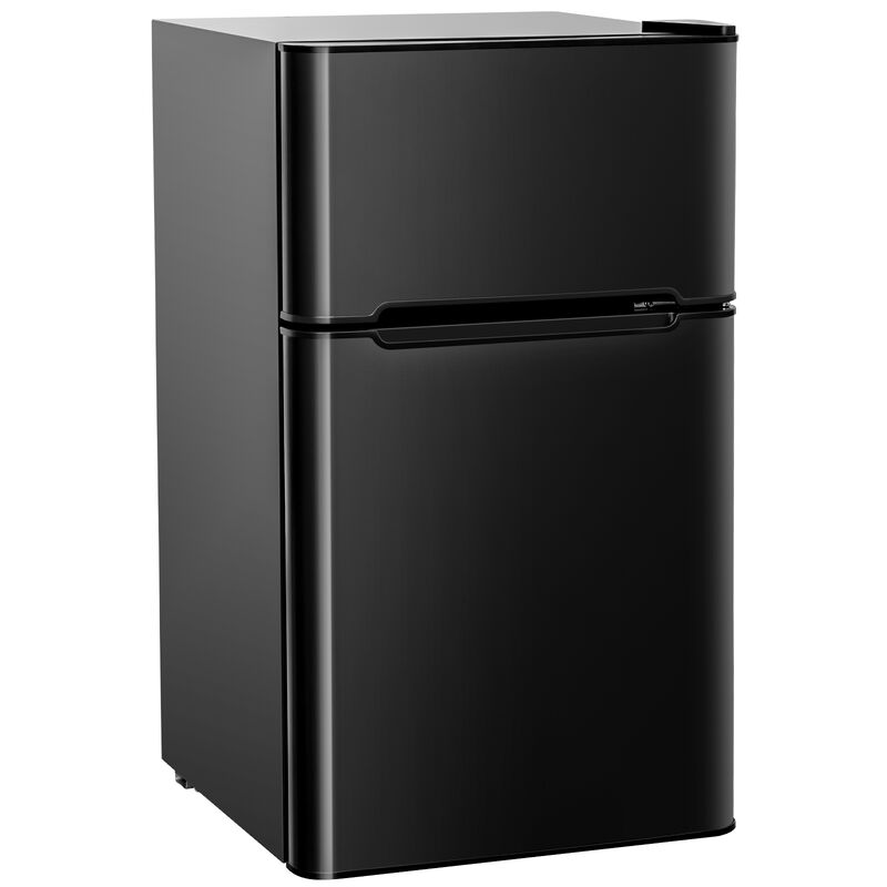 Compact Stainless Steel Refrigerator