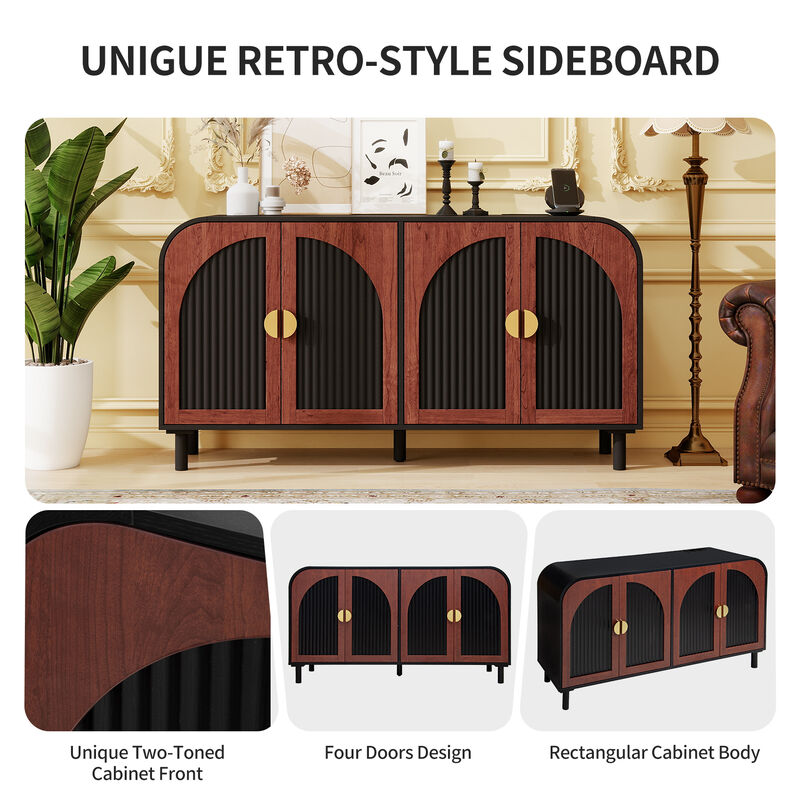 Pibreb Vintage Arched Sideboard image number 3
