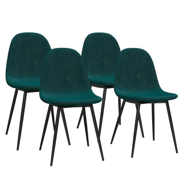 Brandon Upholstered 4-Piece Dining Chairs