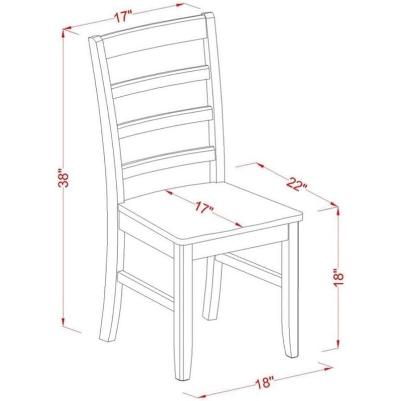 Dining Room Set Black & Cherry