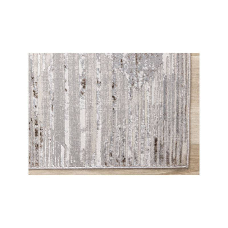 Novelle Home Layla Grey Brown Beige Abstract Rug, 5'3 x 7'7 image number 5