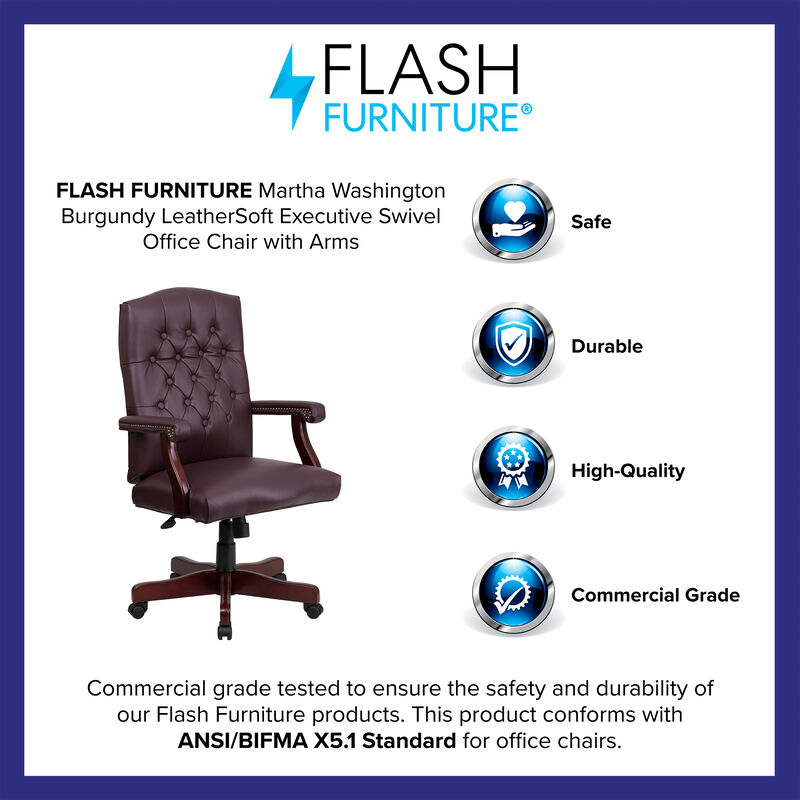 Flash Furniture Classic Executive Office Chair image number 9