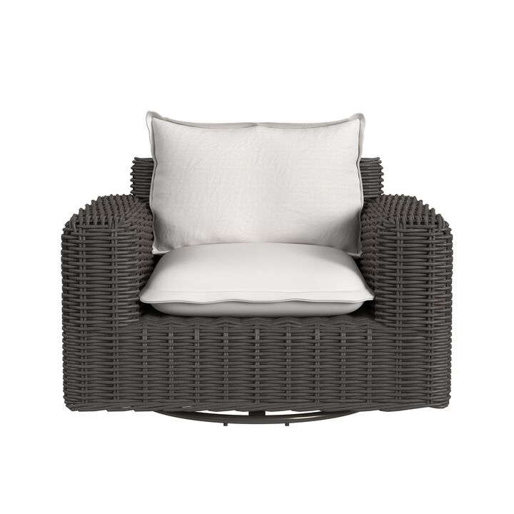 Cabo Oversized Swivel Club Chair