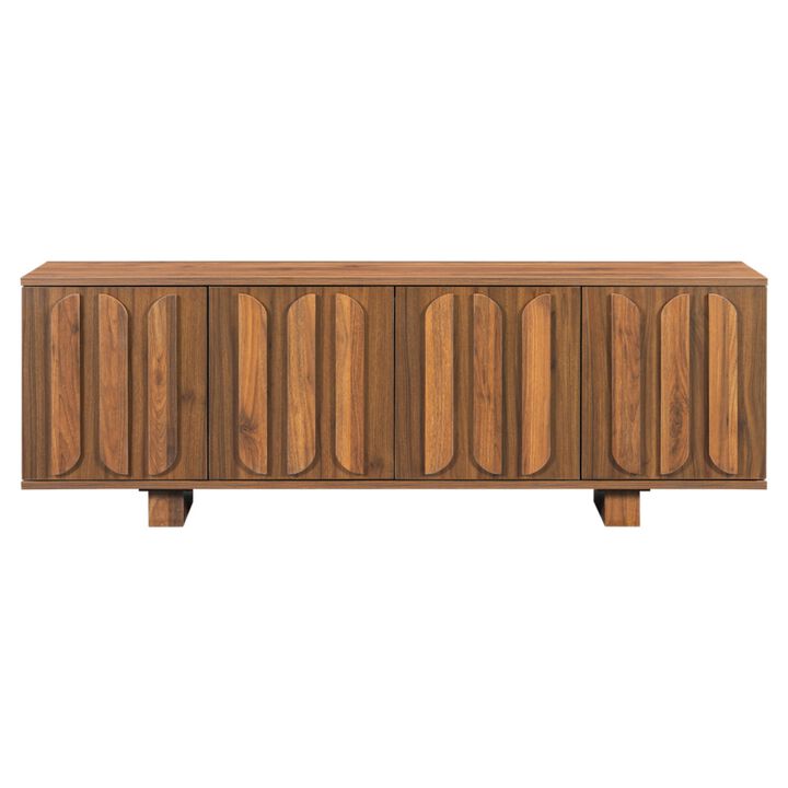 Zabfag Farmhouse TV Stand