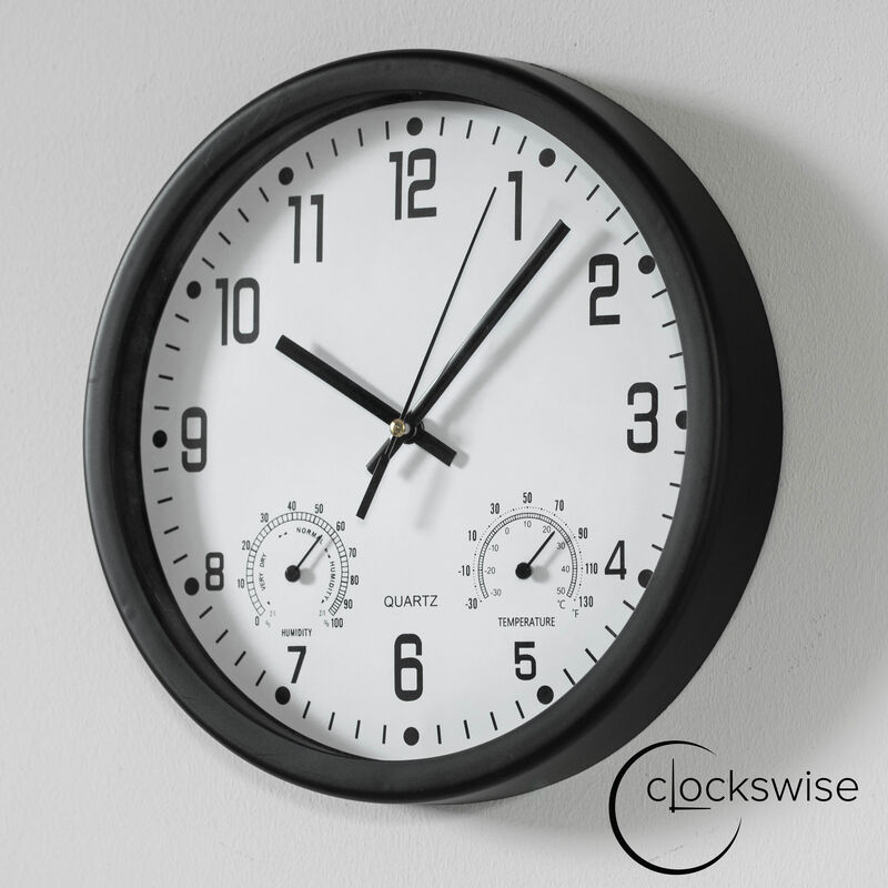 Clockswise 10-inch Non-Ticking Quartz Wall Clock