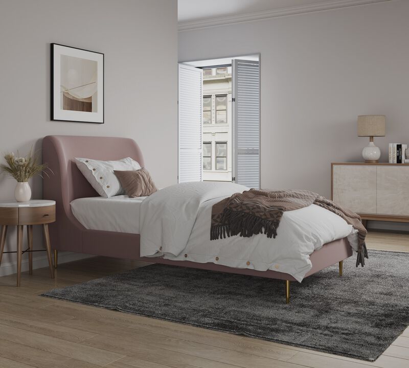 Heather Queen Bed in Gray image number 6