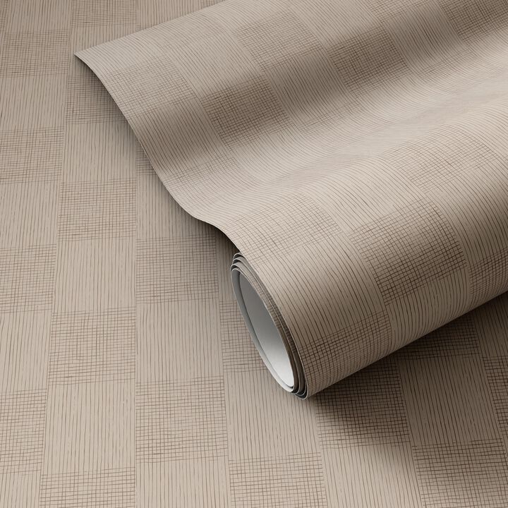 Checkers Wallpaper by Getty Images - Checkers Taupe II