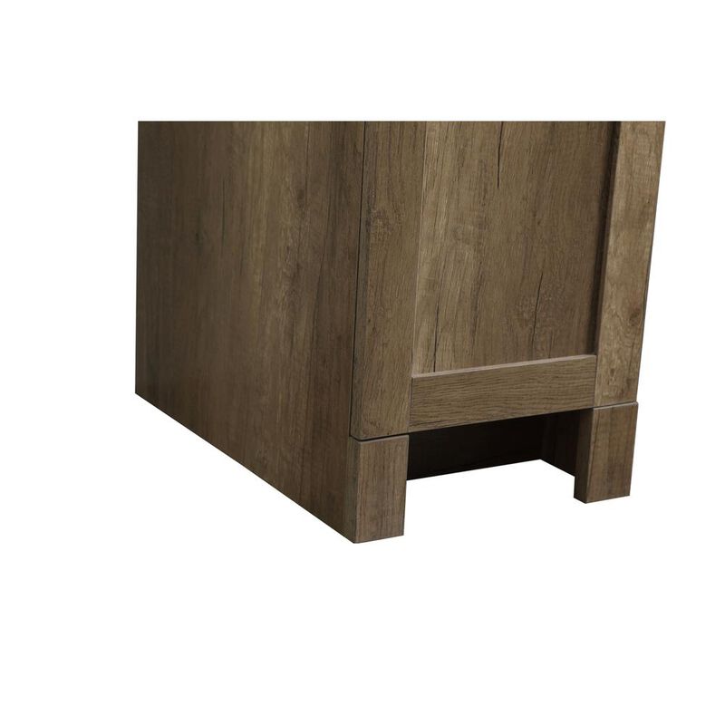 Elegant Kitchen and Bath 54 Inch ADA Compliant Bathroom Vanity In Natural Oak