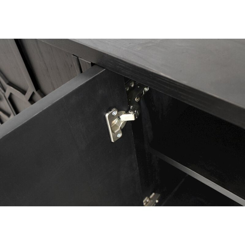 Alex Hamilton Samara 6-Door Sideboard - Black