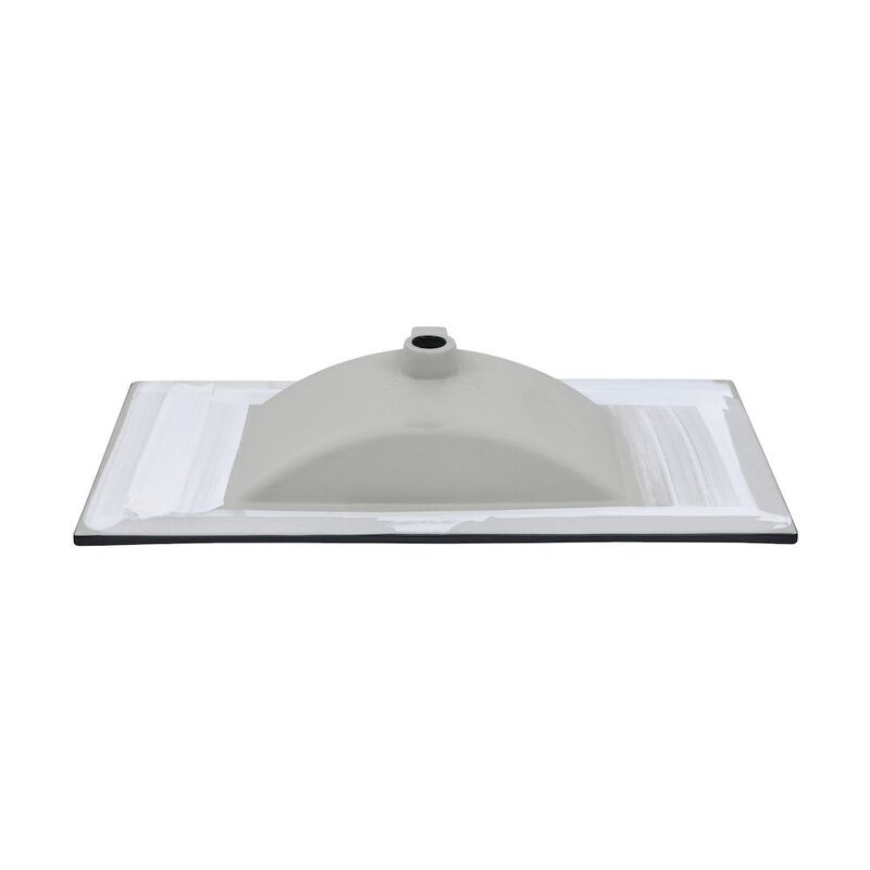 36" Ceramic Vanity Top with Three Faucet Holes image number 0