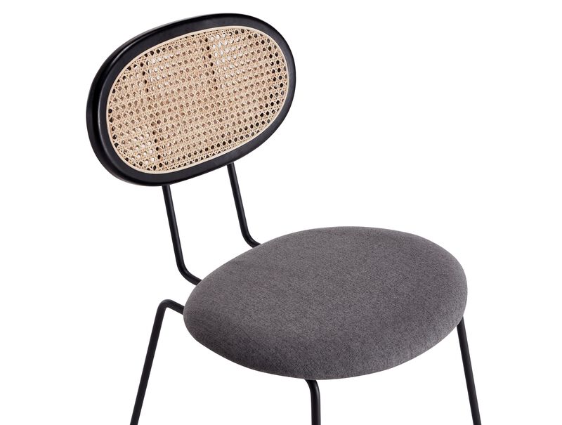 Jardin Black Dining Chairs (Set of 4)