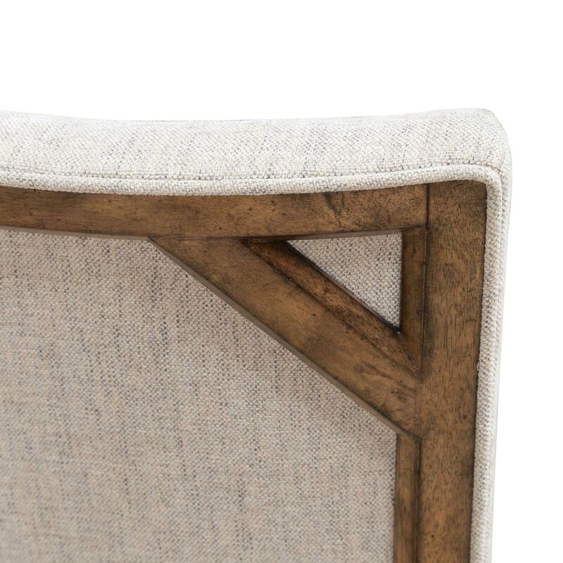 Liberty Furniture Carolina Park Upholstered Side Chair for Dining Room - Set of 2  - Amber Brown image number 4