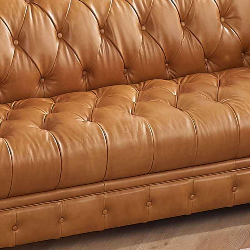 York Top Grain Leather Sofa