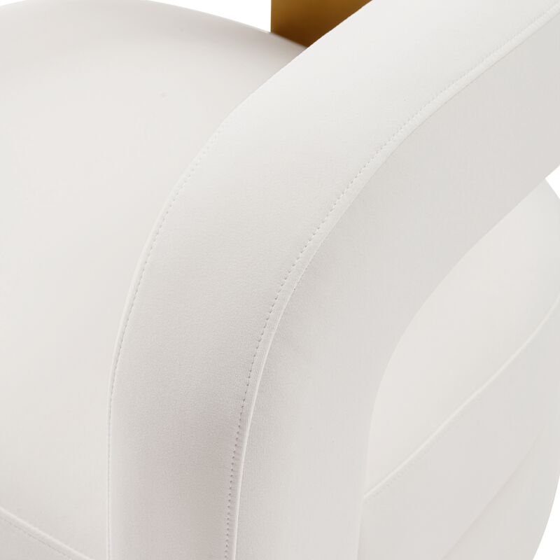 Amirah White Accent Chairs (Set of 2)