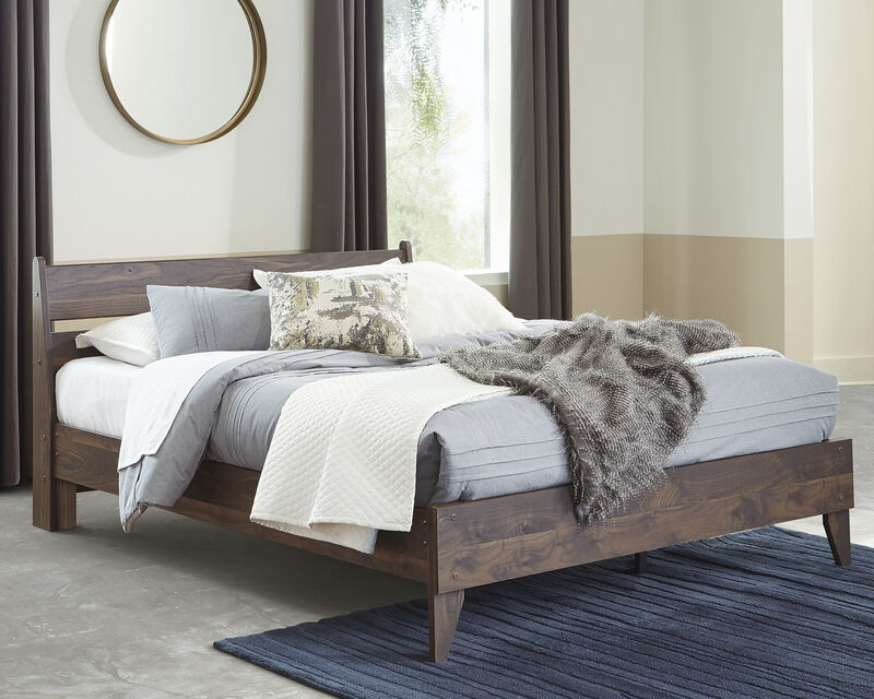 Full Panel Platform Bed image number 1