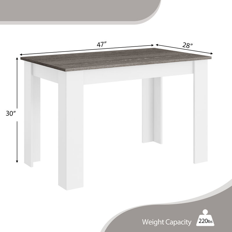 Kitchen Dining Table &ndash; Sleek Table for Dining Room or Breakfast Area
