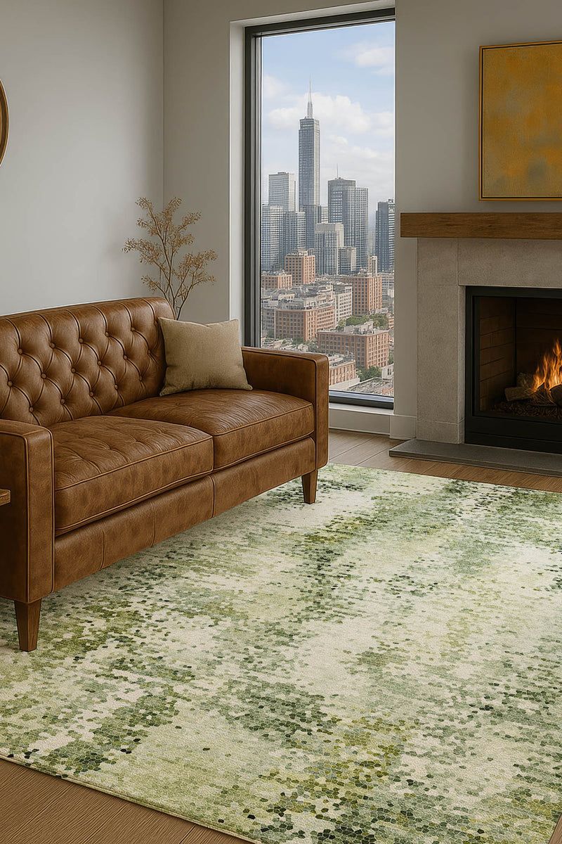Lumara LM5 Olive 9' x 12' Rug image number 1