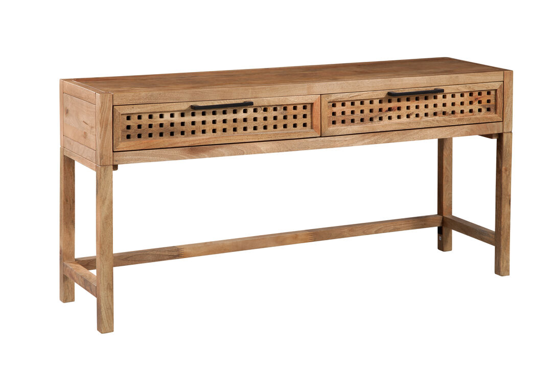 Pentak Brown Console Table