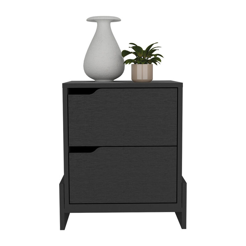 Nightstand Brookland, Bedroom, Black
