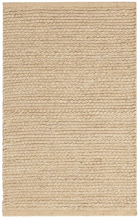 HomeRoots Jute Flatweave Handmade Area Rug