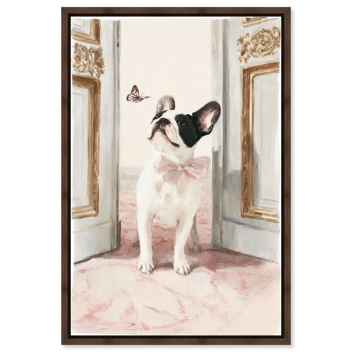 Butterfly Bowtie II Animals Canvas Print by Art Remedy