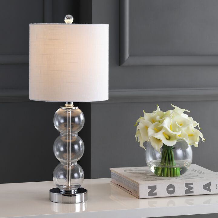 February Glassmetal LED Table Lamp