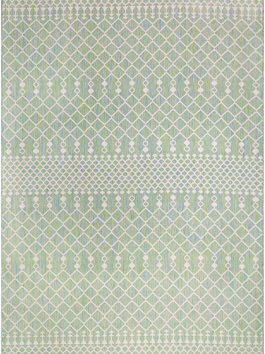 Positano POS02 Blue/Green 9' x 12' Rug