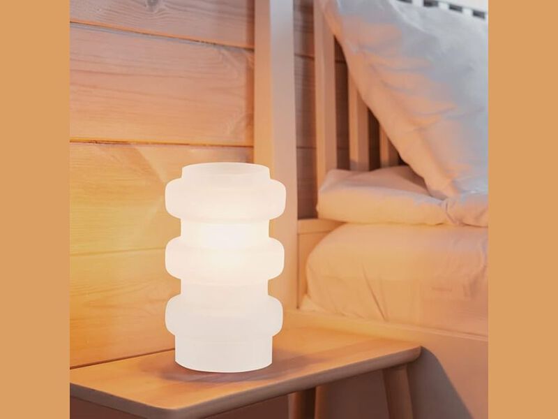 Modern Table Lamp with E12 Socket Decorative Lighting and Long Power Cord image number 1