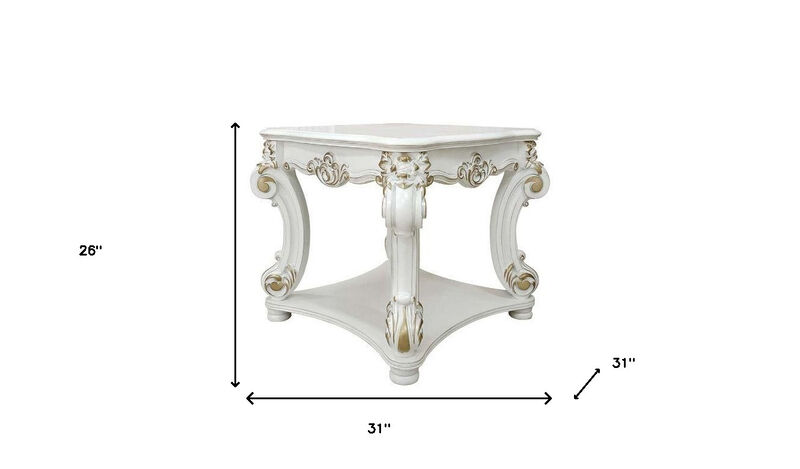 Minimalist Wooden Square Side Table, Ideal Accent Table for Small Spaces image number 6