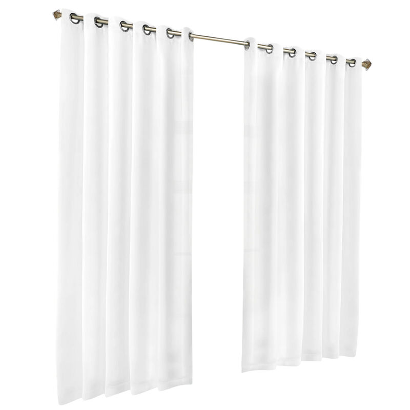 Room Darkening Window Curtain Panels Set of 2 Modern Style image number 0