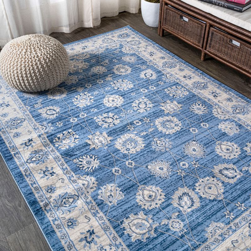 Modern Persian Vintage Moroccan Traditional Area Rug..