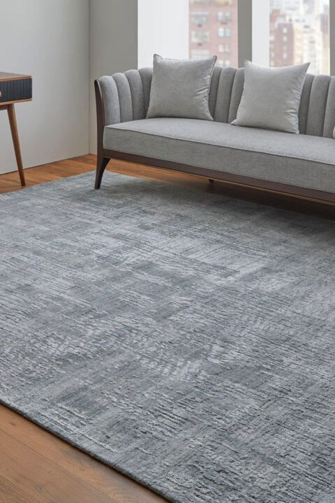 Eastfield 69A8F Blue/Silver 2' x 3' Rug