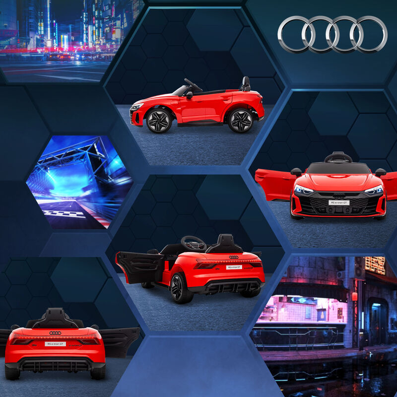 BreeBe Audi RS e-tron GT 12V Ride On Car for Kids with Parent Remote image number 7