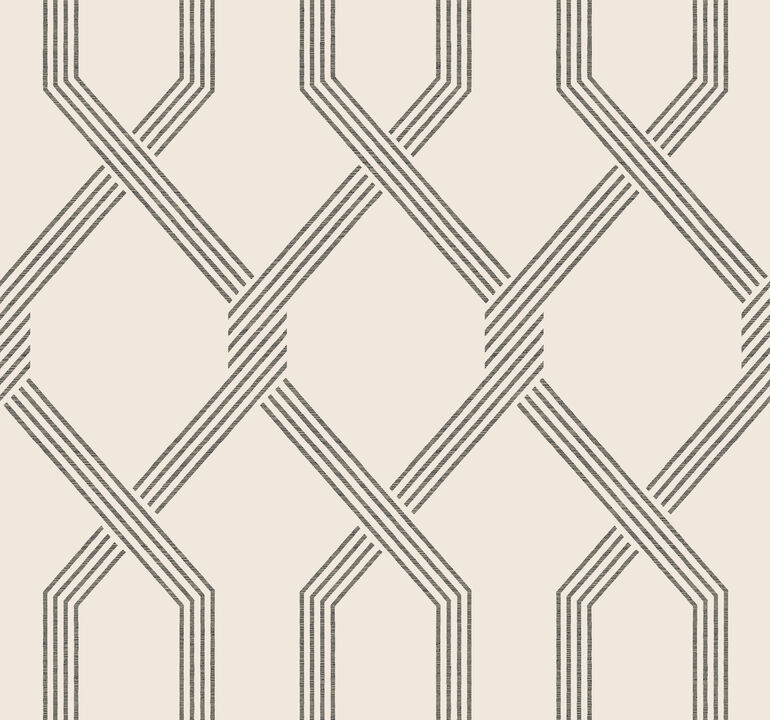 Palisade Black Wallpaper