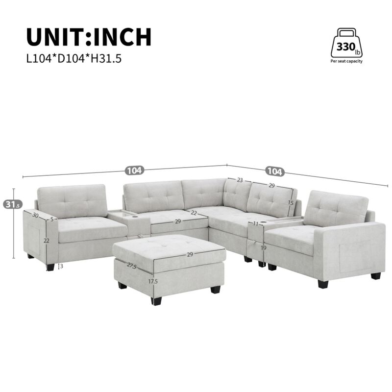 Sukkit Sectional Sofa image number 9