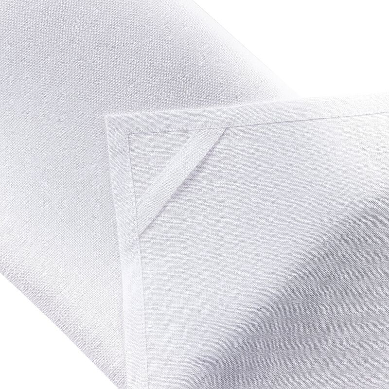 Solino Home Kitchen Linen 100% Linen Kitchen Towels &ndash; Set of 2, 17 x 26 in, Machine Washable, Holiday and Everyday Dining