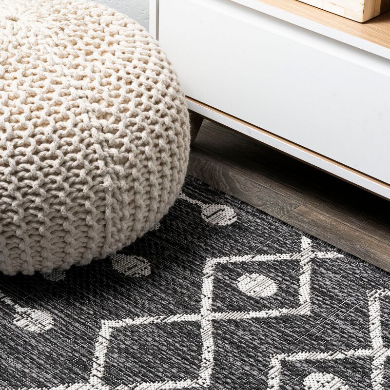 Nokat Tribal Bohemian Indoor/Outdoor Area Rug