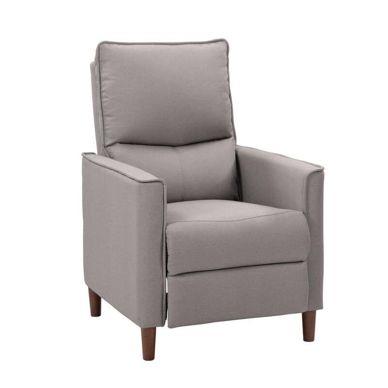 CorLiving Alder Manual Recliner in Light Grey