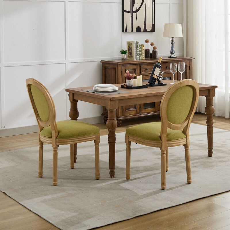 French Style Dining Chair, Set of 2 image number 2