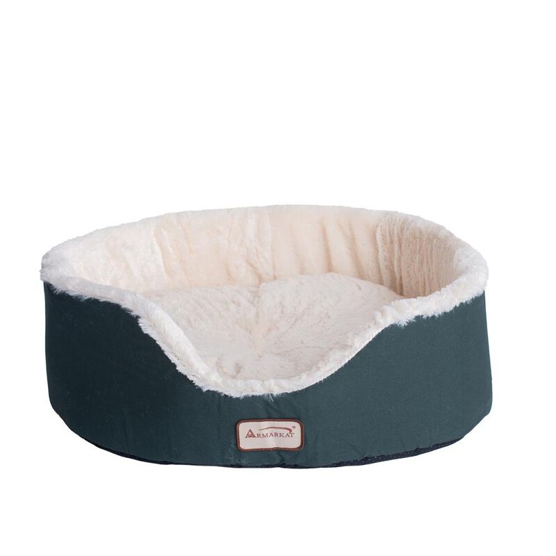 Armarkat Pet Bed Laurel Green And Ivory