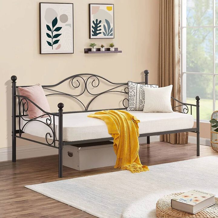 Classic Heavy Duty Metal Daybed Frame For Living Room