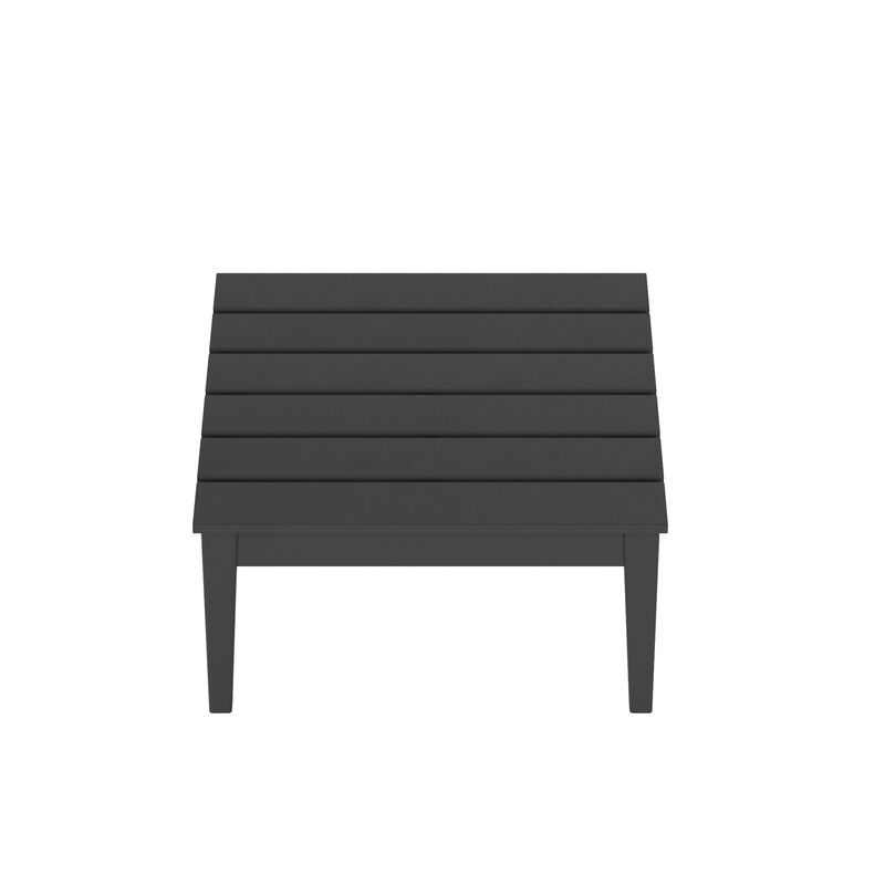 WestinTrends Outdoor Patio Modern Adirondack Conversation Table