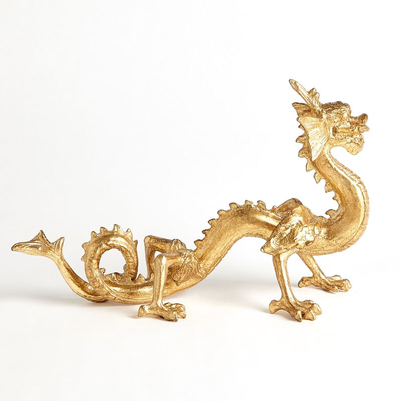 Standing Dragon-Gold