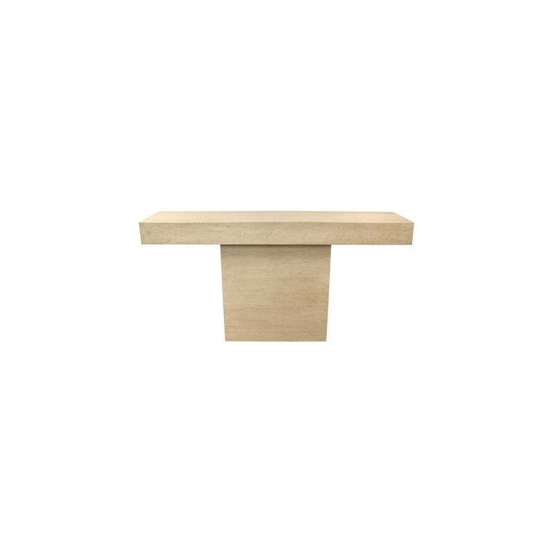Alex Hamilton Flagstaff Console Table in Stone Natural image number 6