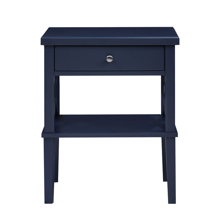Streamdale Madison Midnight Blue Nightstand