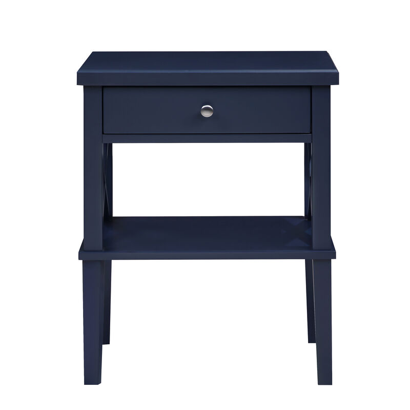 Streamdale Madison Midnight Blue Nightstand