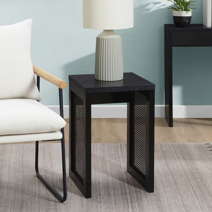 Convenience Concepts Northfield Weave End Table