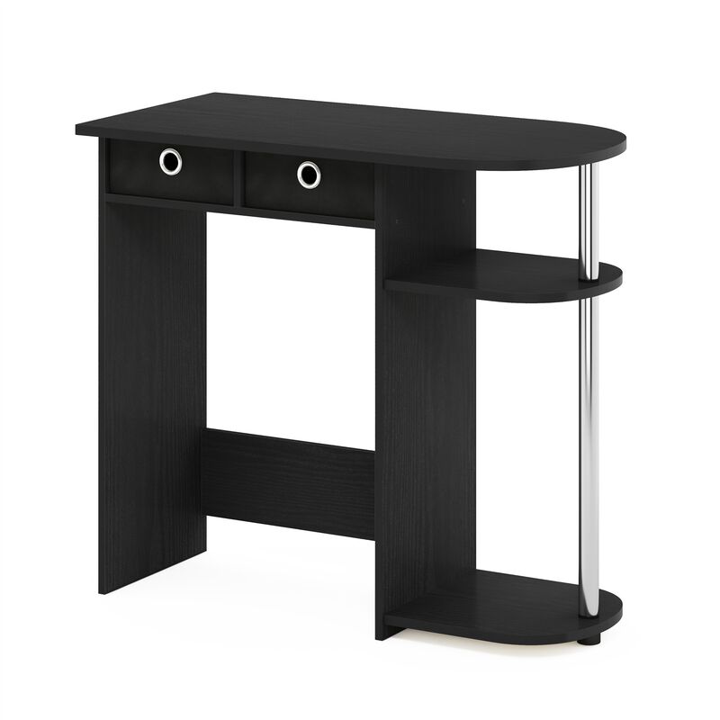 Furinno Furinno Go Green Home Laptop Notebook Computer Desk/Table  Americano/Stainless Steel