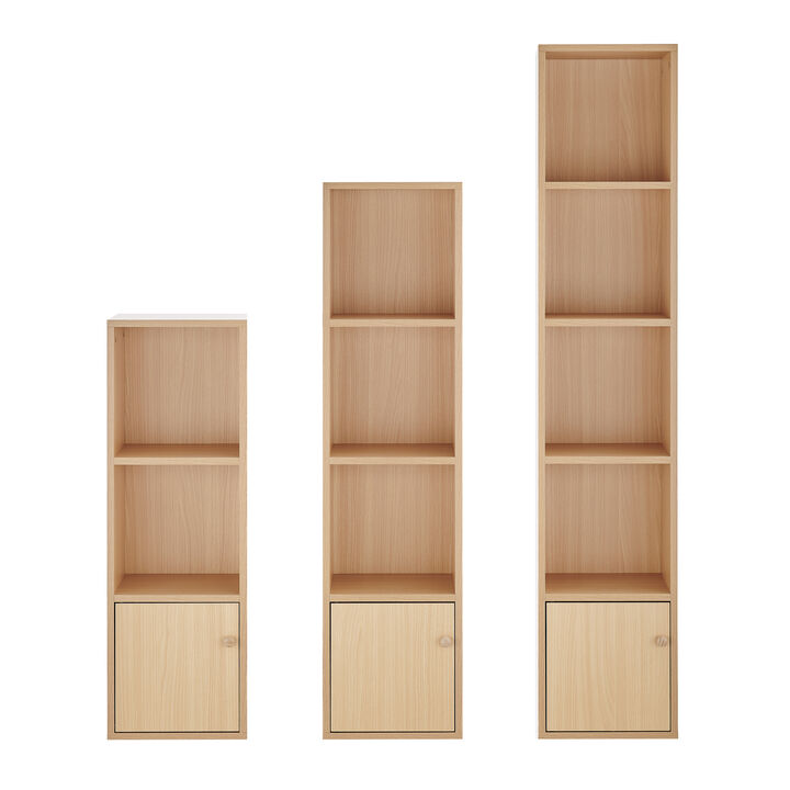 Marcel Cubes Modular Storage Organizer Cubby Cabinet Shelf Units (Set of 3)