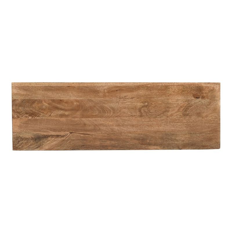 Jofran American Vintage Solid Wood Sofa Table with Apothecary Drawers